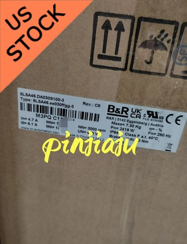 Sealed ORIGINAL 8LSA46.DA030S100-3 B&R NEW AC Servo Motor In Box Fast Ship