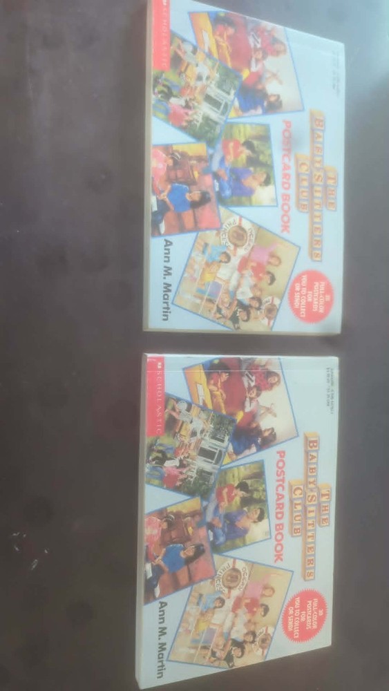 Baby-Sitters Club by Ann M. Martin (1991, Trade Paperback / Postcard Book or...