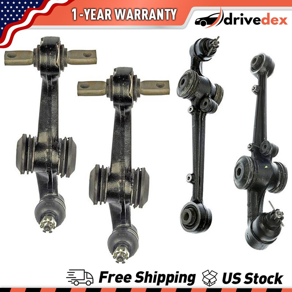 Dorman 4X Rear Upper&Lower Control Arm Ball Joint Fits 1991-1995 Acura Legend_WT