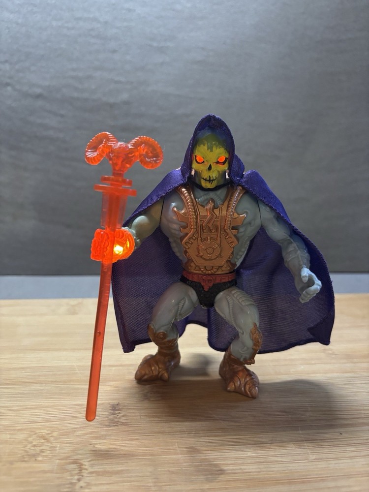 SKELETOR Laser Light Italy 1987 MOTU Masters Of The Universe He Man Original