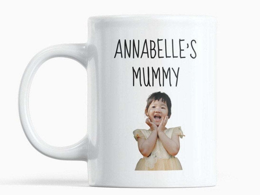 Cute Baby Photo Mug Custom Baby Photo Mug Birthday Gift Mother's Day Gift