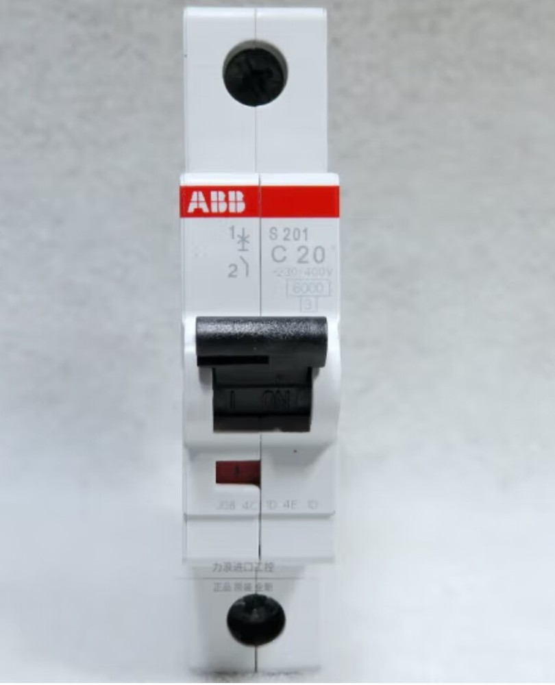 ABB Miniature Circuit Breaker S201-C20 1P 20A