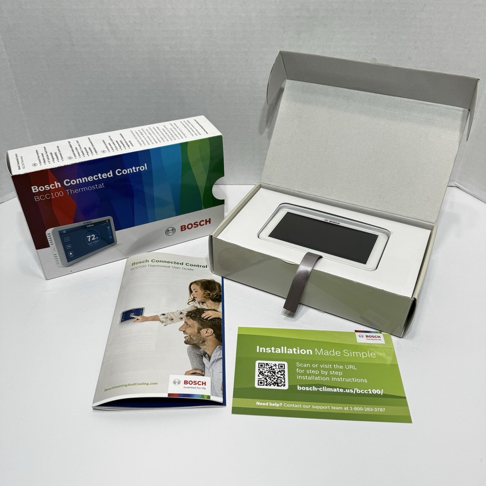 Bosch BCC100 Connected Control Wi-Fi Thermostat