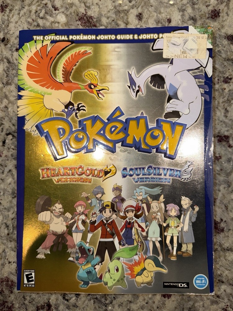 Pokemon HeartGold & SoulSilver: The Official Johto Game Guide With Poster