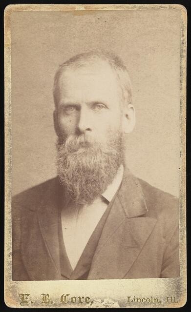Stickney, alias Peter F. Wilson, head--shoulders portrait, facing slightly