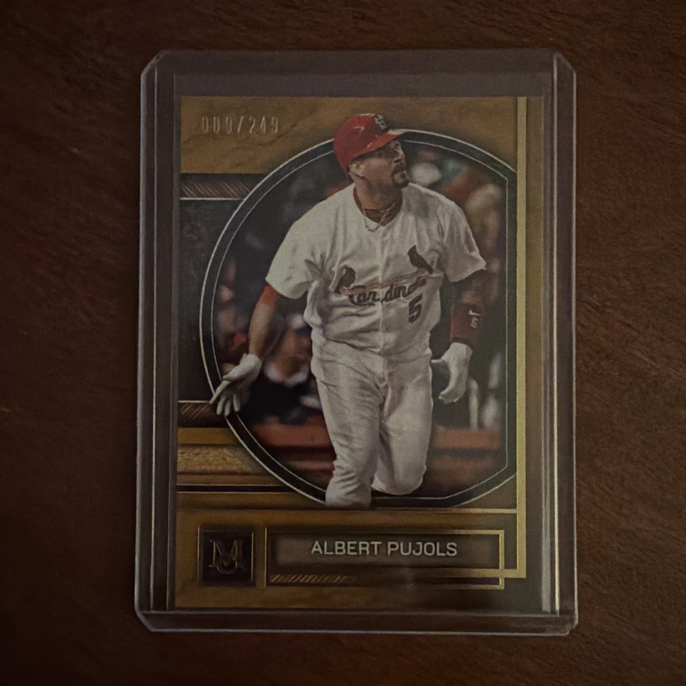 2025 Topps Museum Collection - Albert Pujols #96 Gold /249