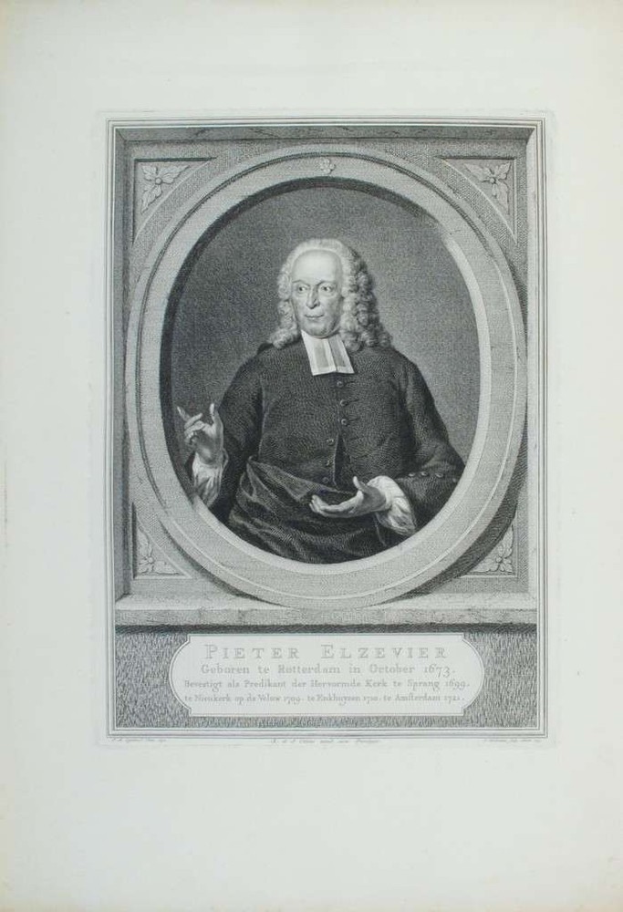 Portrait of Pieter Elzevier