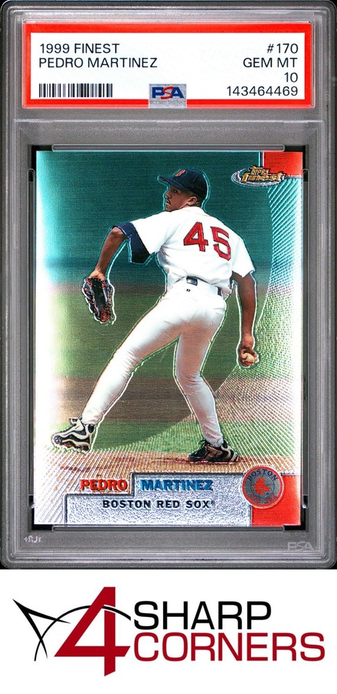 1999 Finest #170 Pedro Martinez Red Sox Hof Pop 4 Psa 10eBay’s best selection of sports cards is always at 4SC