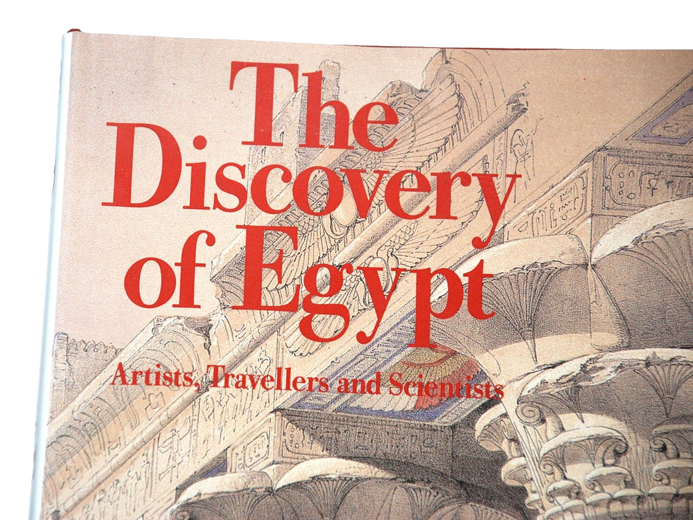 THE DISCOVERY OF EGYPT Artists Travellers and Scientists Coffee Table Book 1990