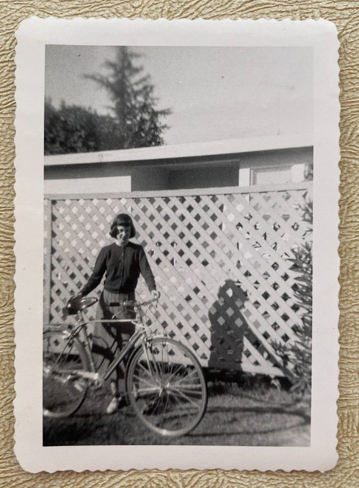 Girl With Bike Found Photo 4 1/2