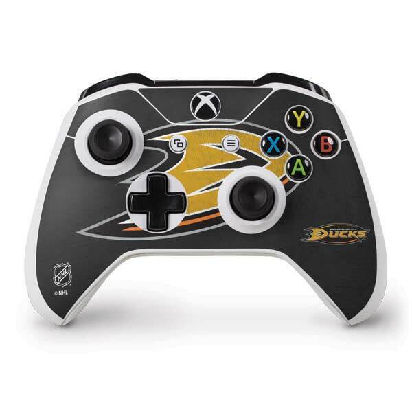 NHL Anaheim Ducks Xbox One S Controller Skin - Anaheim Ducks Distressed