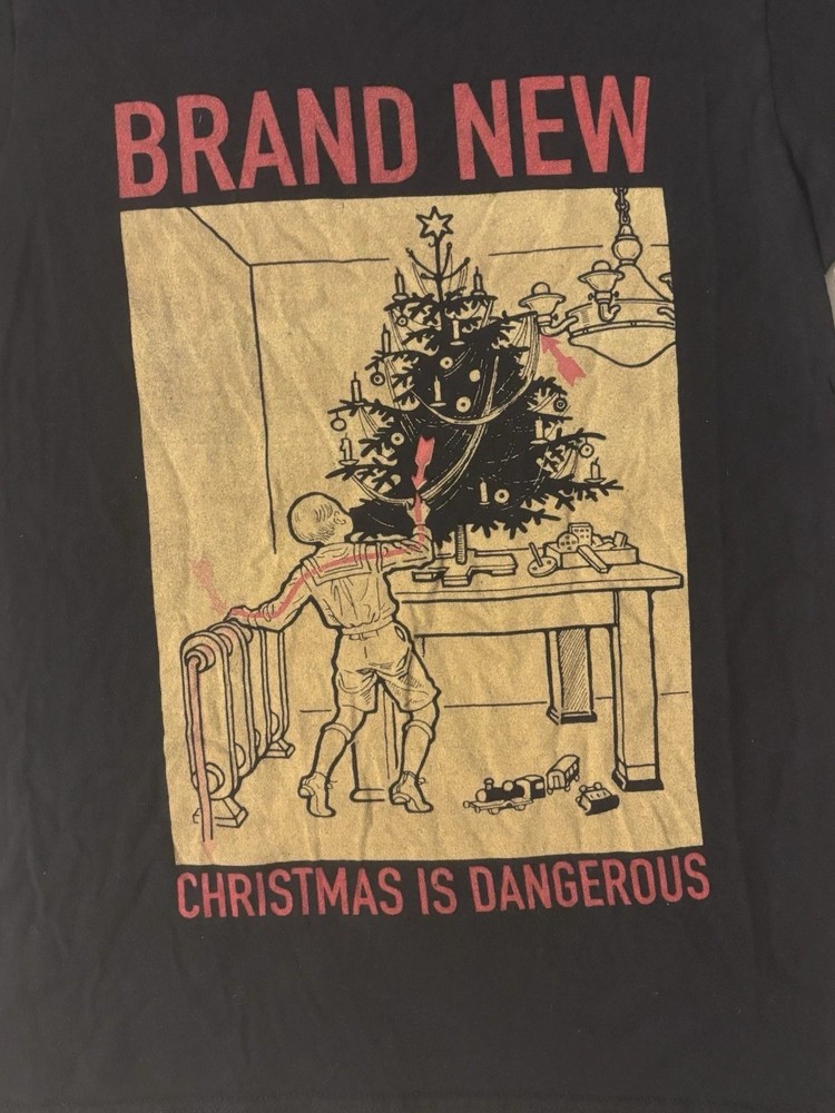 Brand New Band Christmas is Dangerous T Shirt
