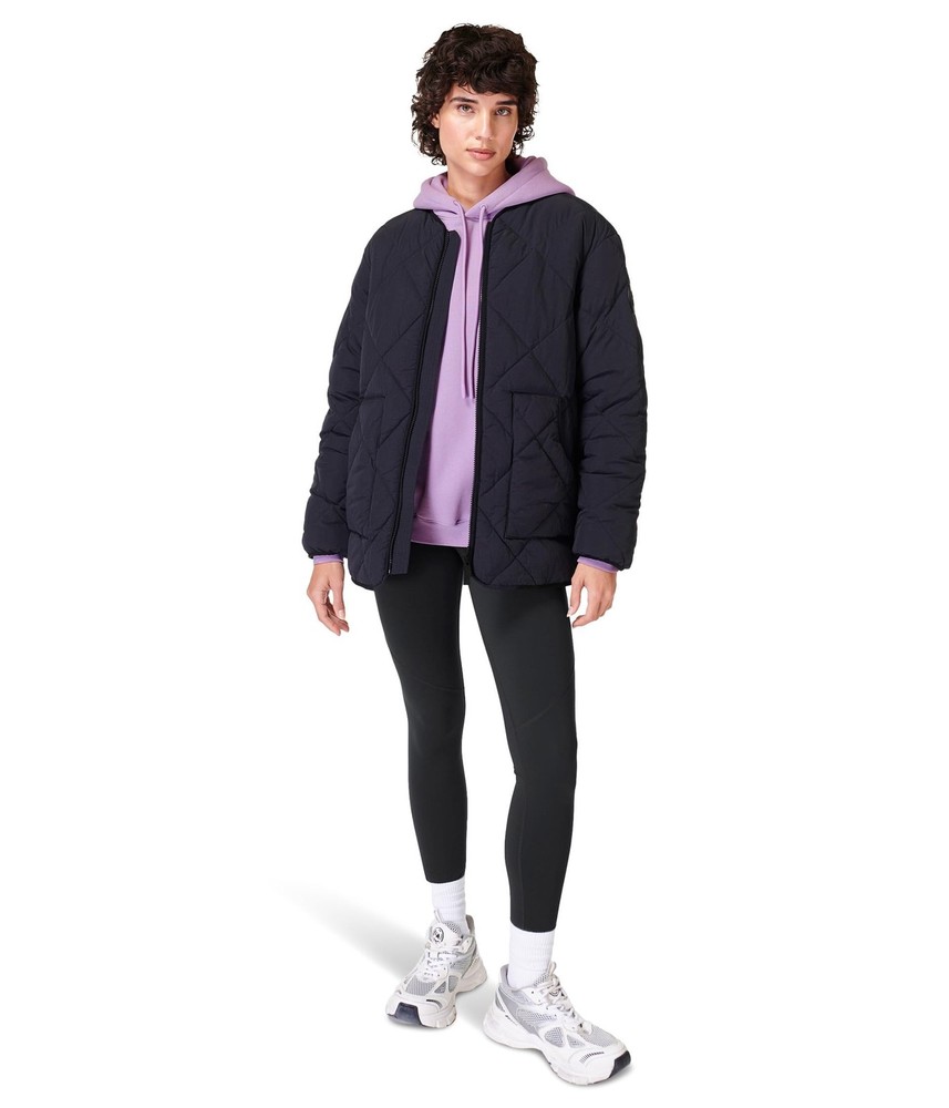 Quilted Jacket for Women On The Go Stylish Comfort