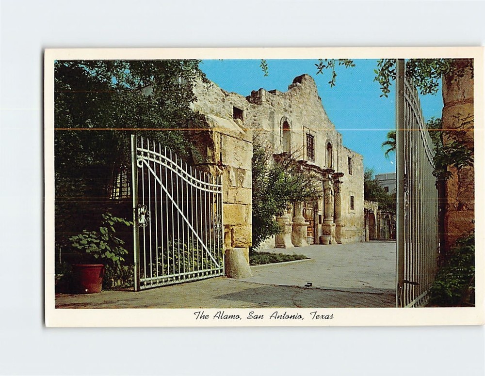 Postcard The Alamo San Antonio Texas USA