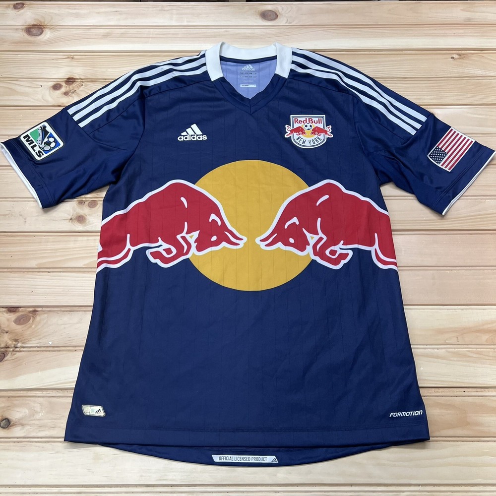 2012 Adidas New York Red Bulls Away Shirt MLS Jersey SIZE Large