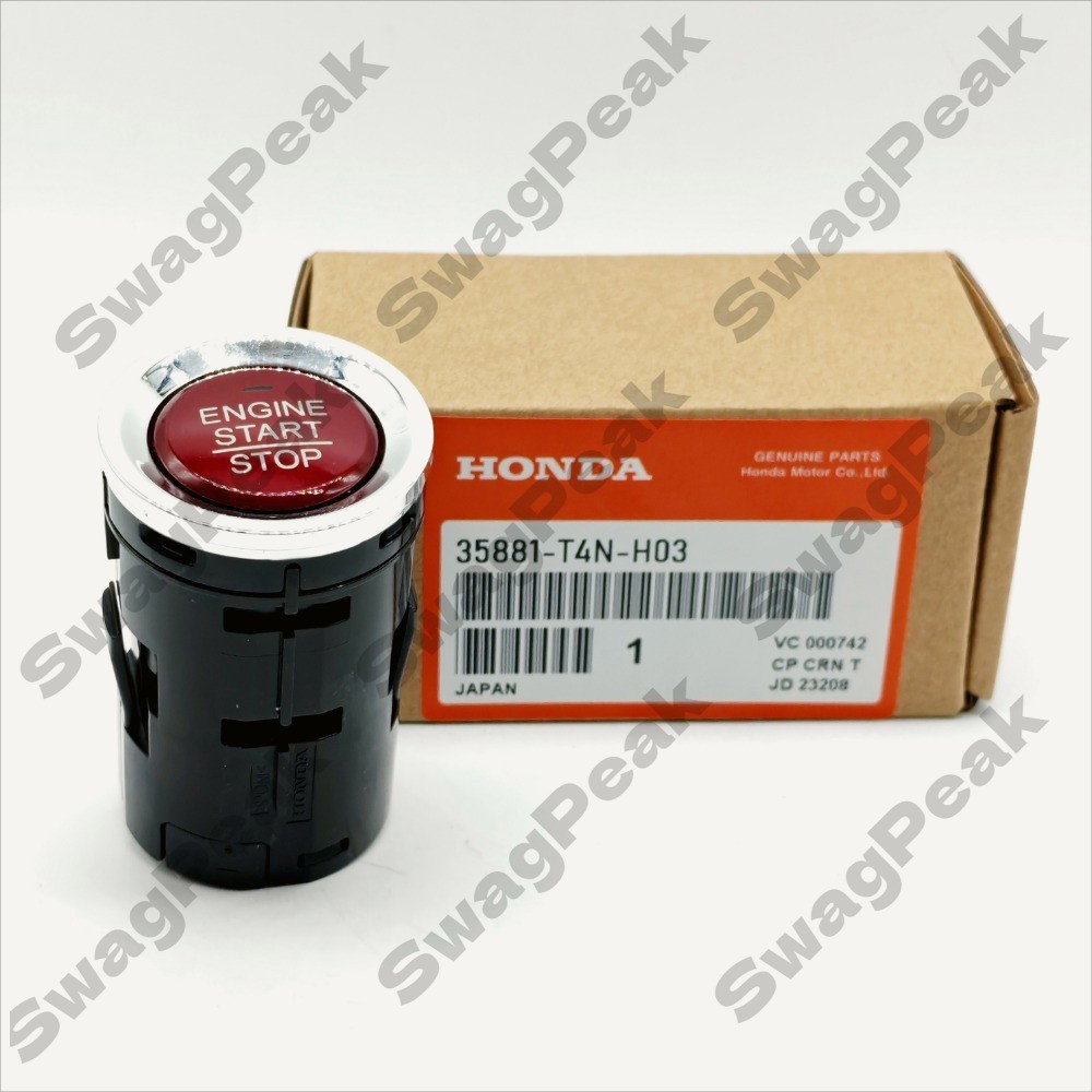 Genuine OEM Engine Switch Assembly #35881-T4N-H03 For 2017-2018 Honda HR-V 1.8L