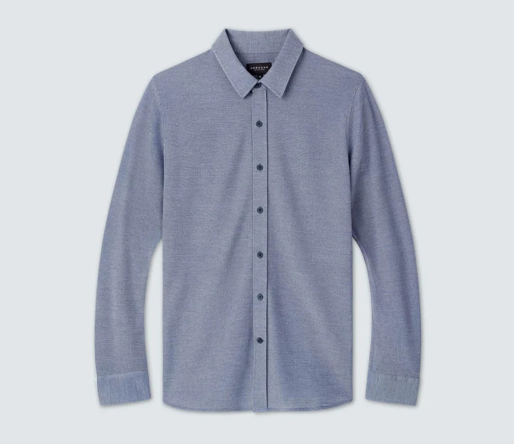 🧡*NWT*Unbound Merino Long Sleeve Button Up Shirt Men’s Size L Merino Wool $168