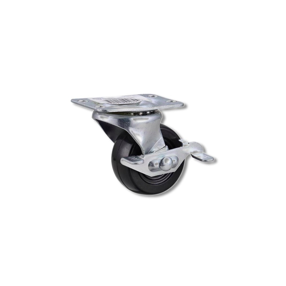 Projex 2 in Swivel Soft Rubber Caster 90 lb 9509