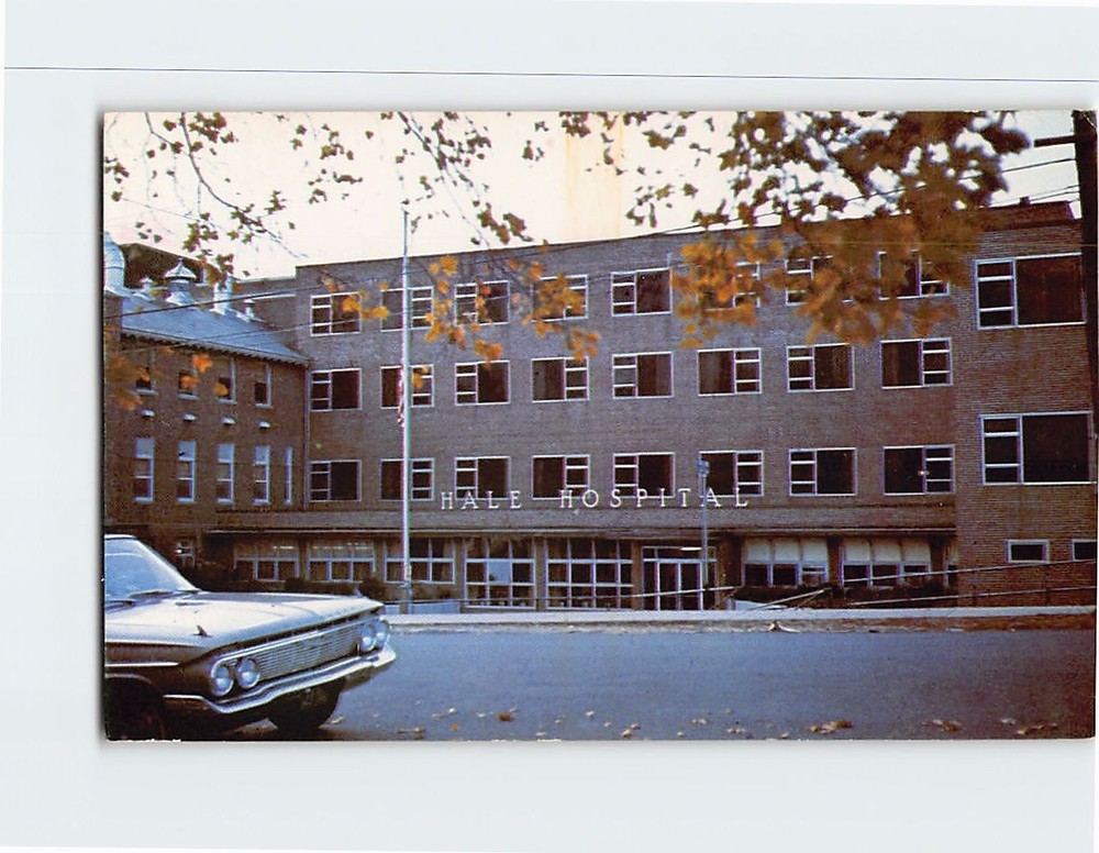 Postcard Hale Hospital Haverhill Massachusetts USA