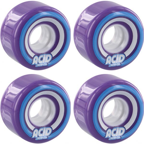 Acid Chemical Wheels Pods Conical Skateboard Wheels - 55mm 86a (Set of 4)-image