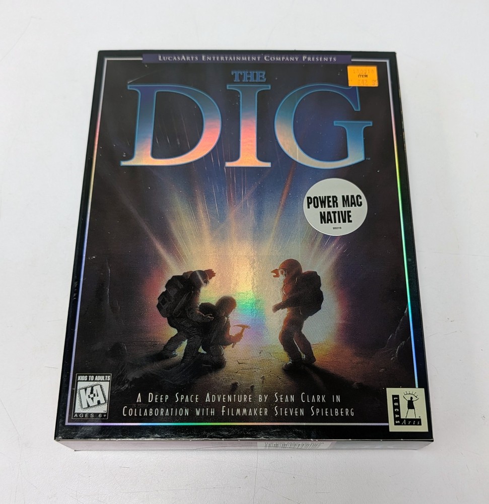 The Dig (Macintosh CD-ROM, 1995) Big Box