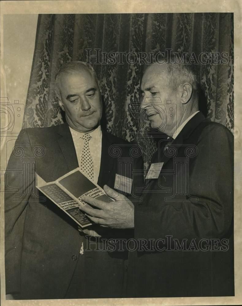 1969 Press Photo Attendees at Farm Credit meeting at Louisiana Monteleone Hotel