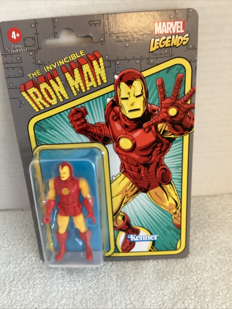 Hasbro Kenner Marvel Legends IRON MAN RETRO 3.75 FIGURE 2021 New!