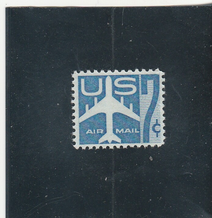 Scott C51 US Air Mail Jet Mint Never Hinged Original Gum Stamp