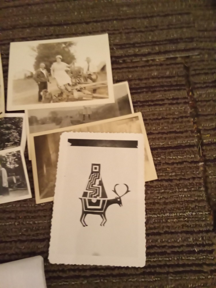 Vtg Automobile Car Photos Lot Old 30’s 40s Gas Station ~ Tractor ~ Depression