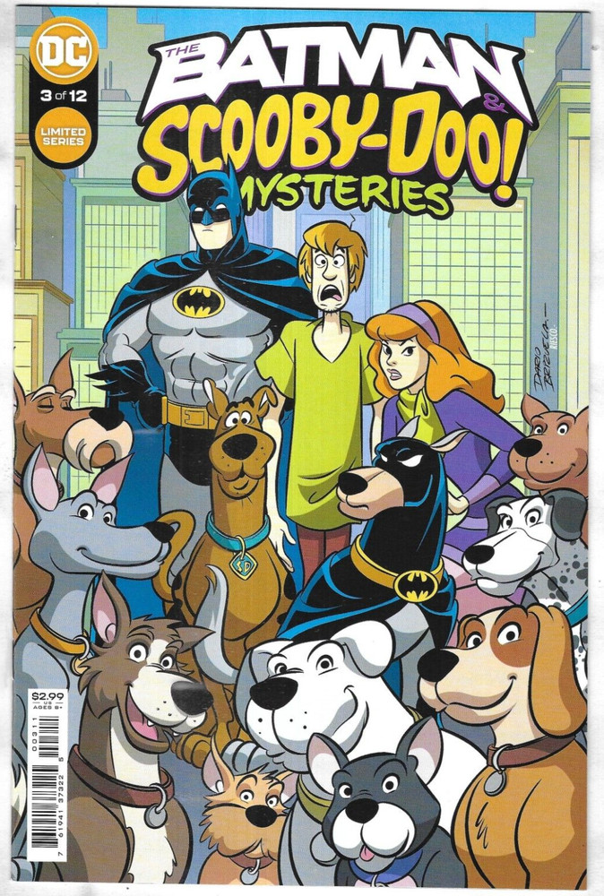 Batman and Scooby-Doo Mysteries Comic 3 First Print Cover A 2021 Ivan Cohen DC