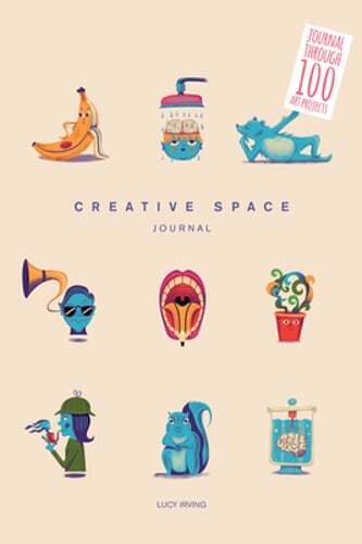 Creative Space Journal by Lucy Irving - Pre-Owned Inspirational Notebook  