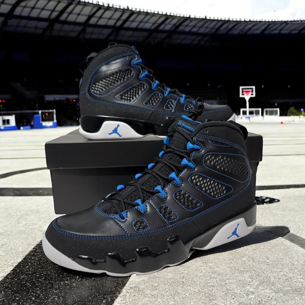 Size 8.5 - Air Jordan 9 Retro Photo Blue (302370 007)