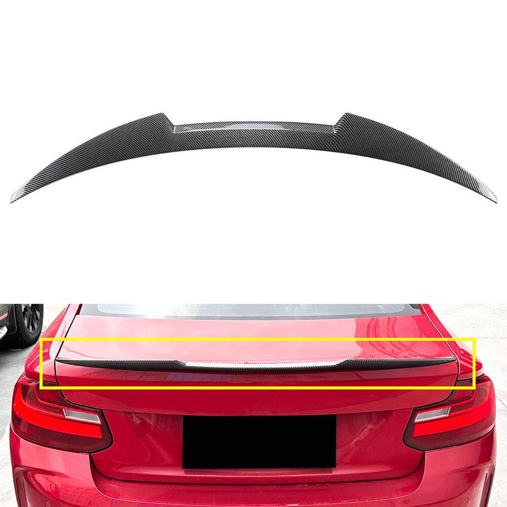 US Rear Trunk Spoiler Wing Lip For BMW 2 Series F22 2 Door M2 F87 2014-2021