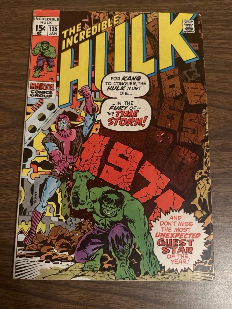 The Incredible Hulk #135 (Marvel Comics January 1971)