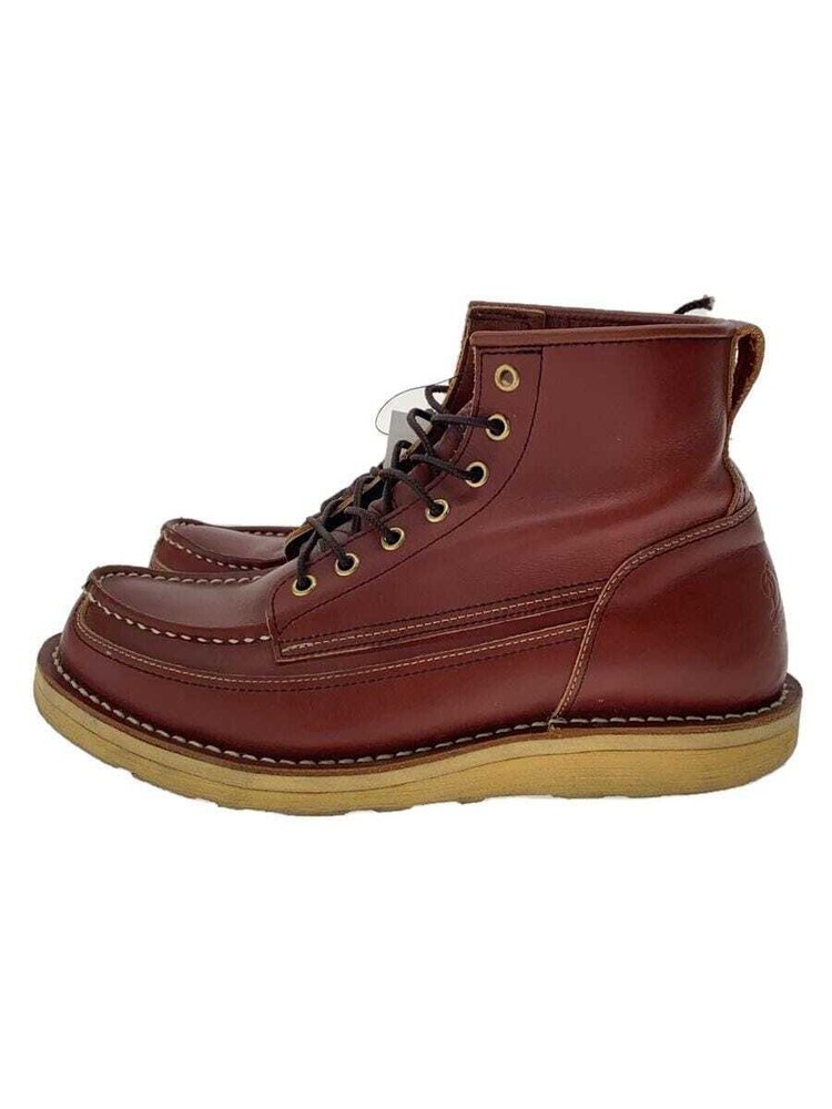 Danner Leather Mock Toe Work Boots Brown Men's US8 D4121