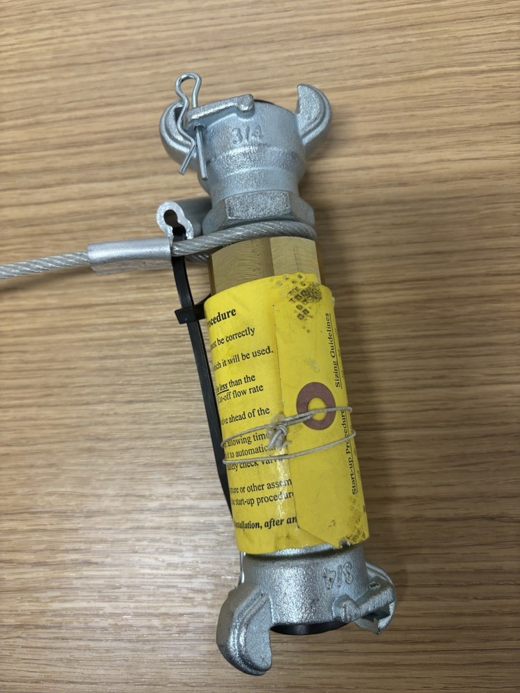 Dixon Safety Check Valve SCVM6-92-108-SCFM  3/4