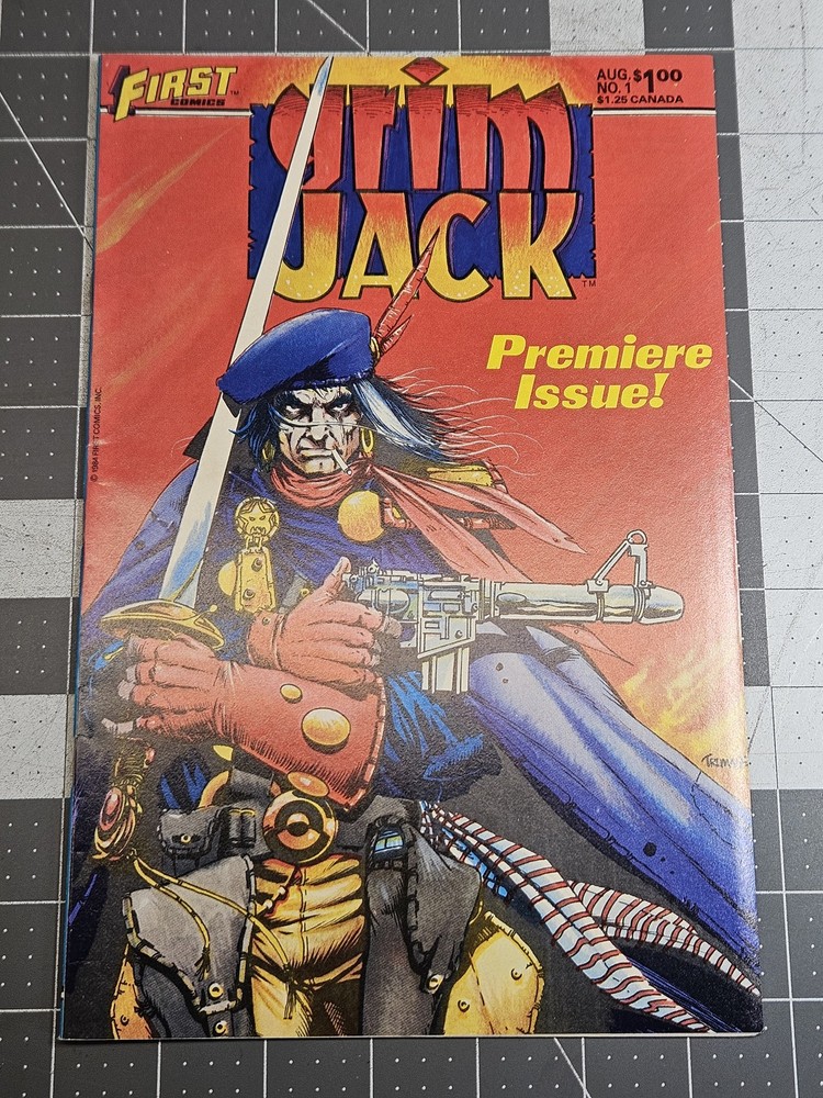 Grimjack #1 First Comics Premiere Issue (1984) Bronze Age Timothy Truman Art