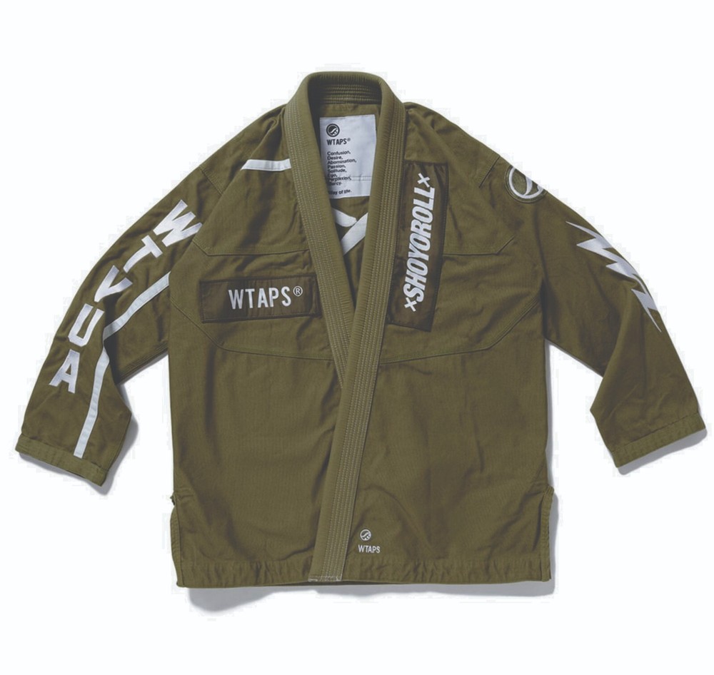 Shoyoroll Batch 113 WTAPS アスリートエディション *オリーブグリーン * 柔術Gi * バッグ付き *