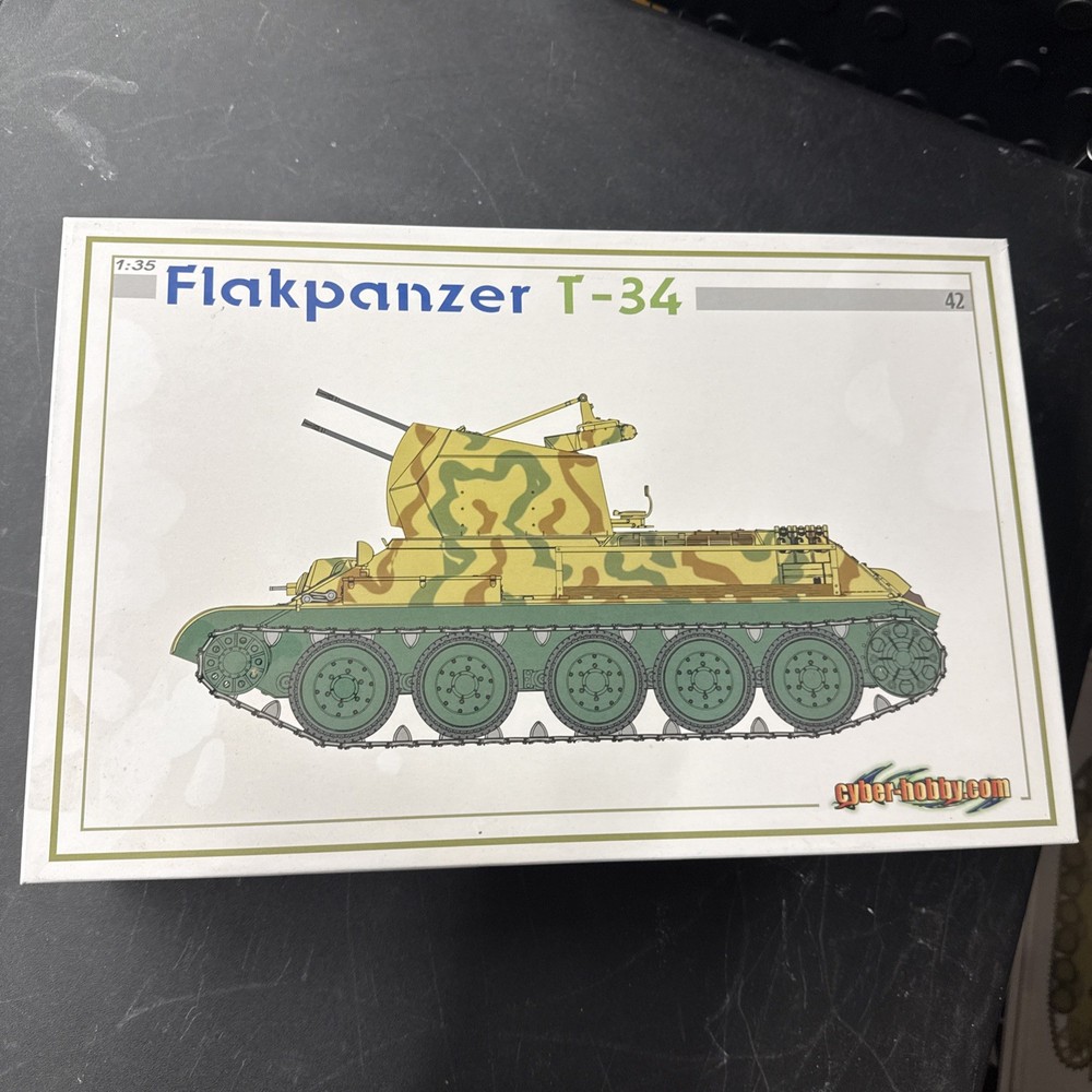 Dragon 6569 1:35 Flakpanzer T-34 Cyber-Hobby #42