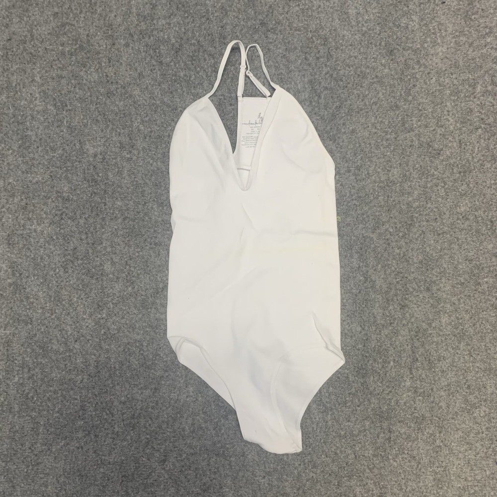 Intimately Free People White Nylon Body Suit Size XS/S
