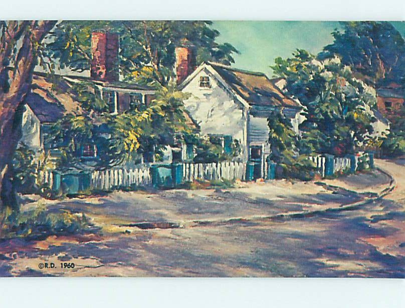 Unused Pre-1980 MUSEUM SCENE Kennebunkport Maine ME hs9121