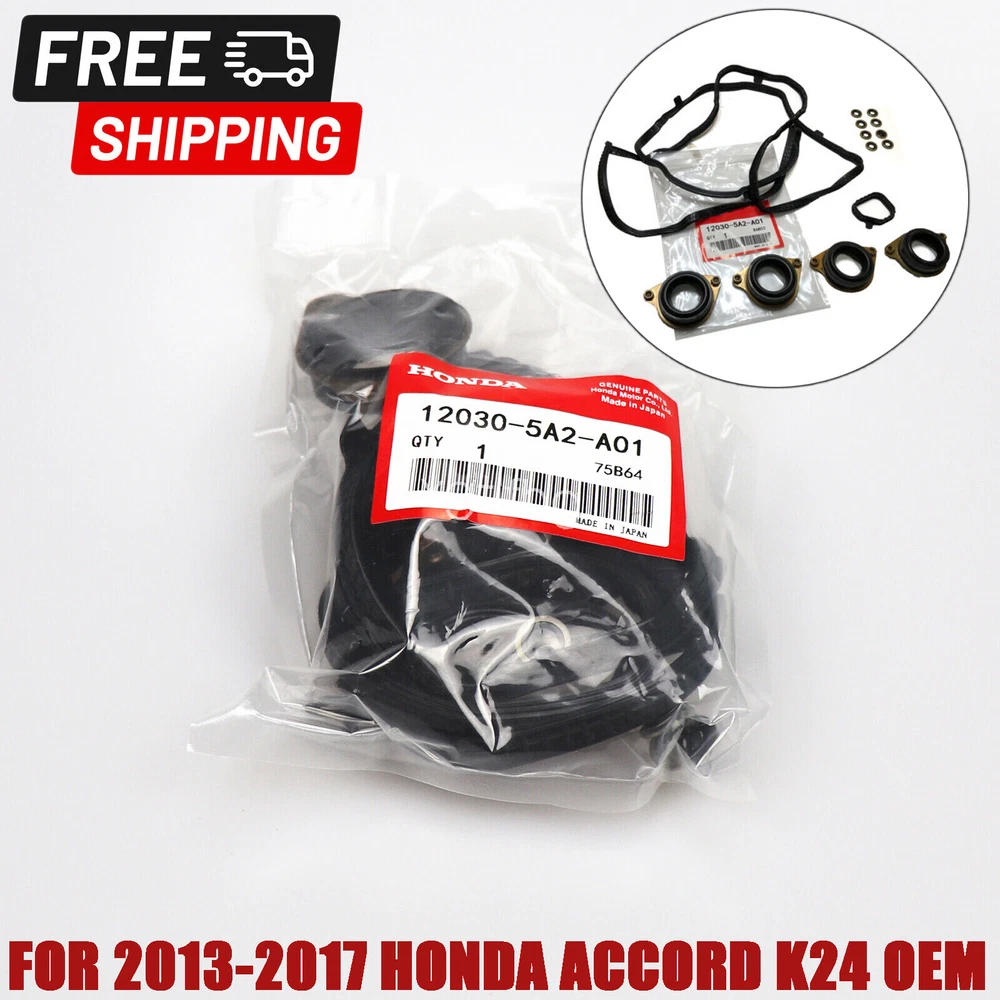 OEM Valve Cover Gasket Kit Full Seal Set for Honda Accord 2.4L CRV TLX