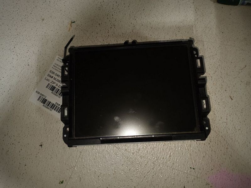 2014 Jeep Grand Cherokee Radio Display 8.4