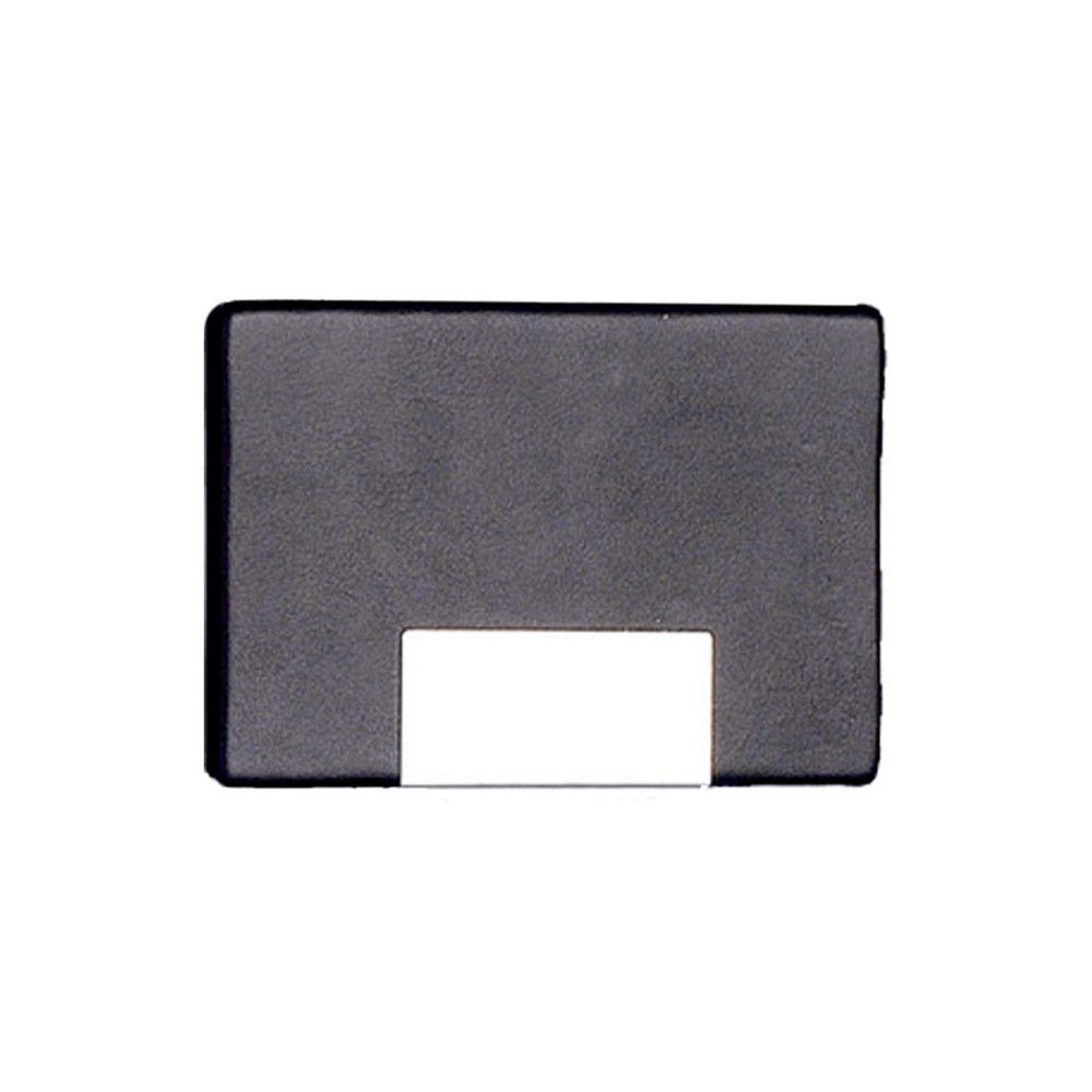 Slim Black Vegan Leather Business Card Case for Professionals  