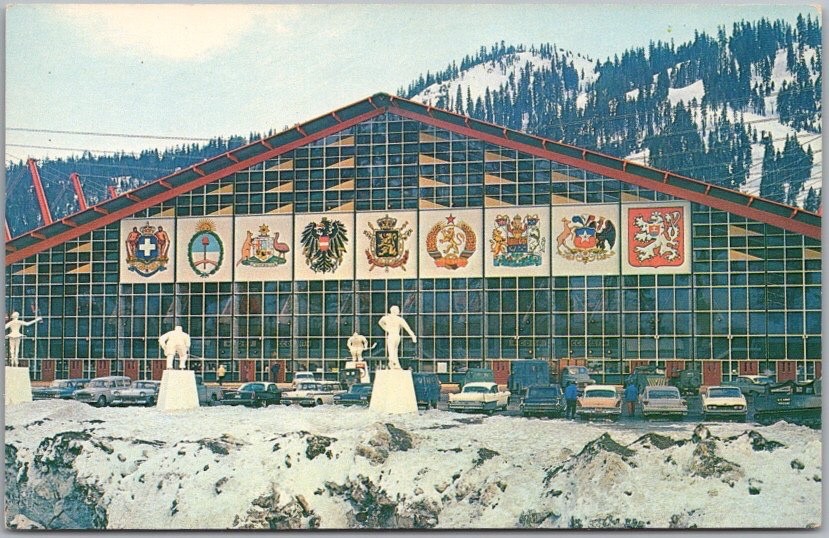1960 WINTER OLYMPICS Squaw Valley, California Postcard 