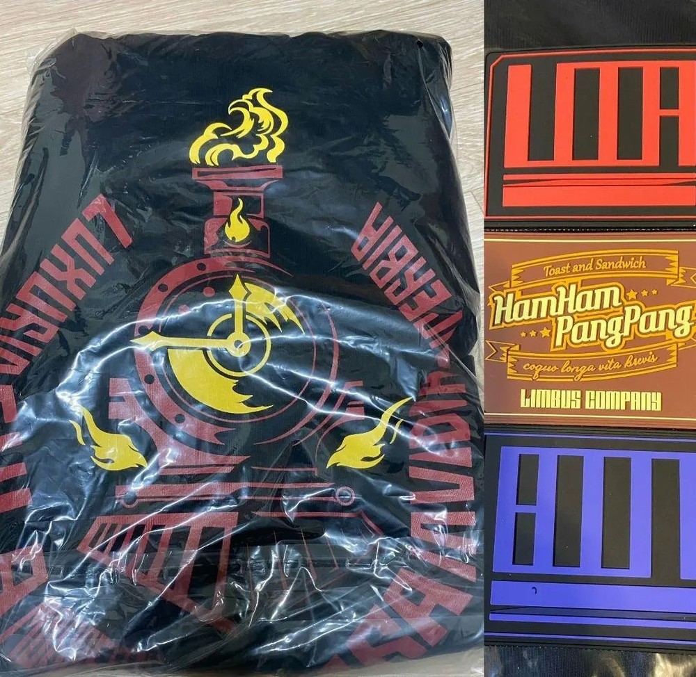 New Limbus Company Zip Up Hoodie With Patch Busan Limited Item  Size: Free