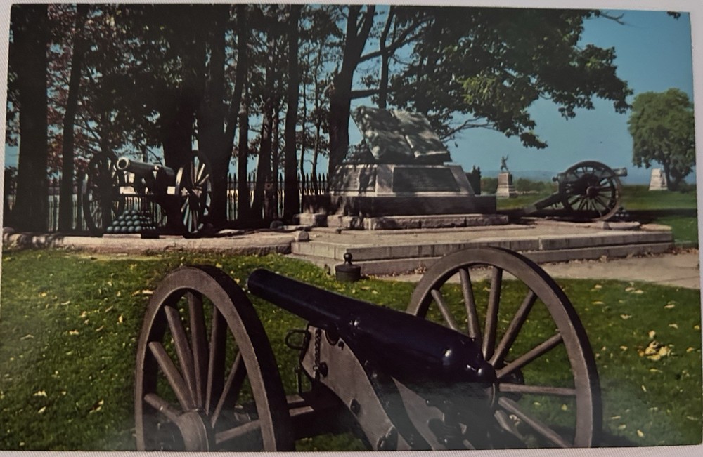Vintage Postcard High Water Mark of the Civil War, Gettysburg, PA