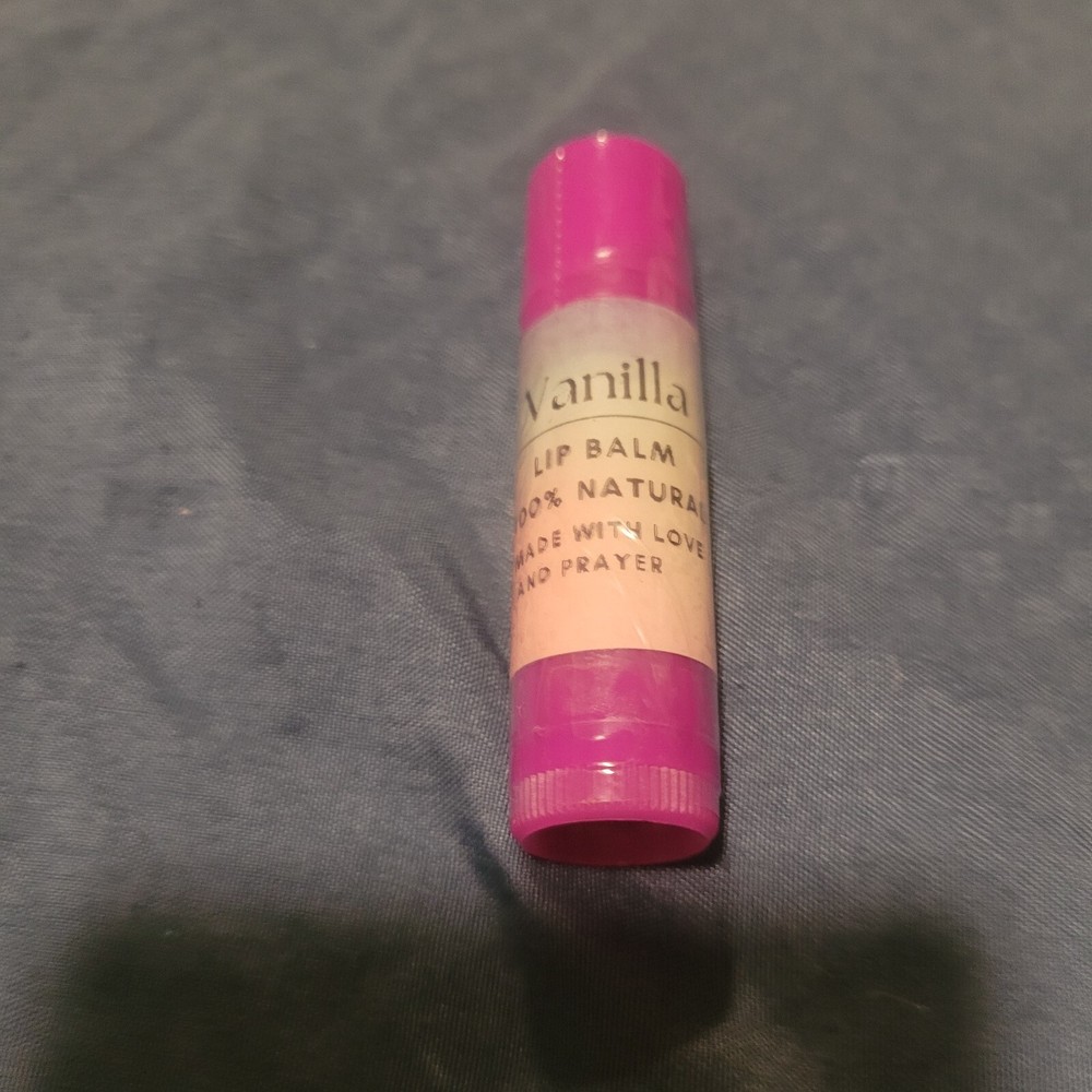 Organic Vanilla Infused Moisturizing Lip Balm