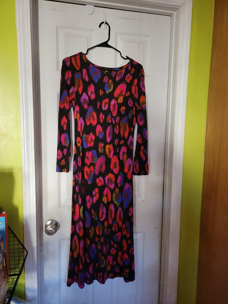 Farm Rio Pink Dress Size Medium Mullticolor