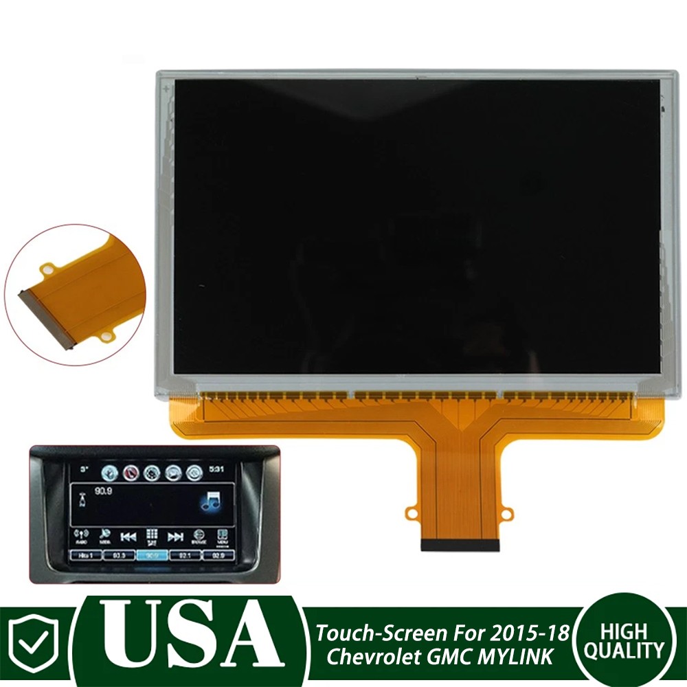 REPLACEMENT Radio Touch-Screen GLASS Digitizer LCD For Chevy GMC 15-18 MYLINK US